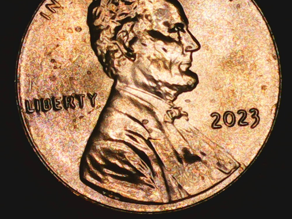 2023 Penny Die Crack Reverse