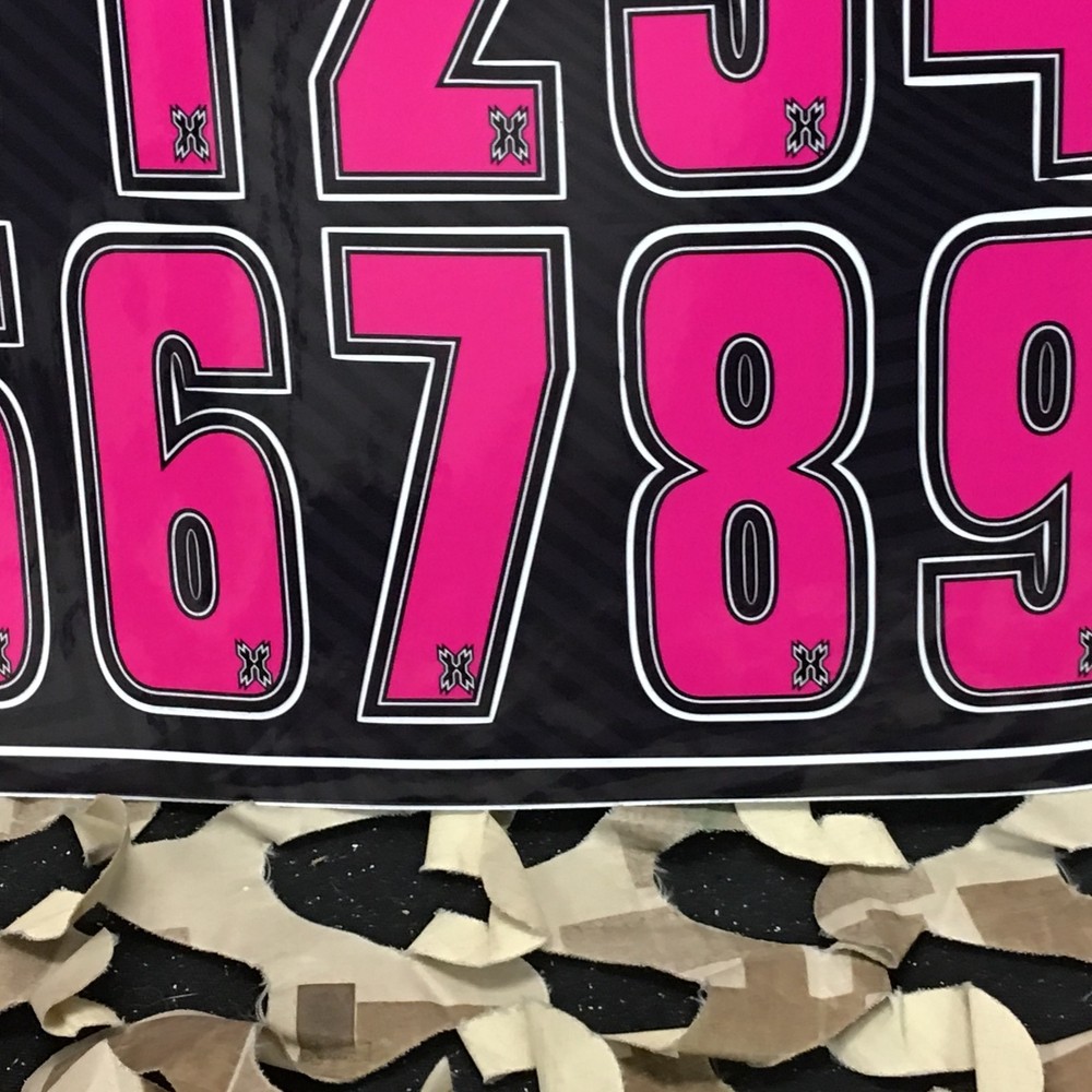 NEW HK Army Loader Numbers - Pink