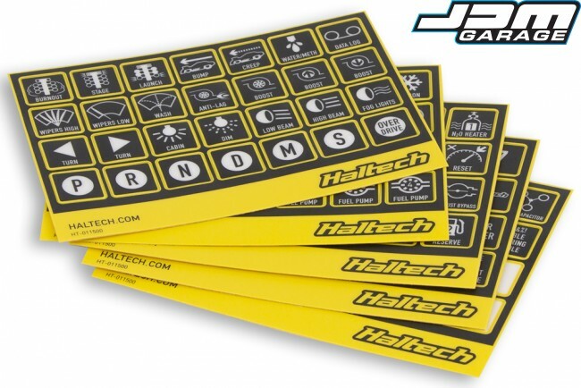 Haltech CAN Keypad Label Set