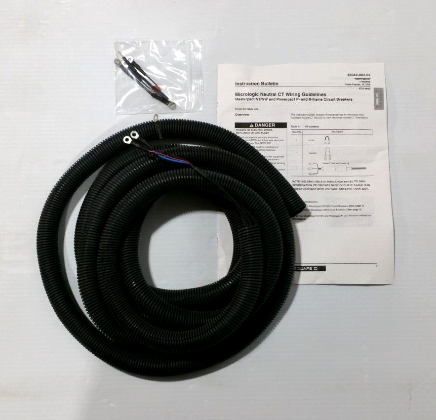 Square D - Micrologic - Neutral CT Wiring Kit - NEW