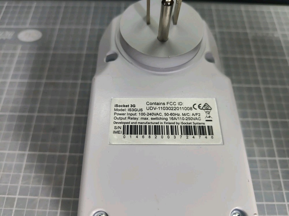 iSocket Smart Sockets IS3GUS. Wireless