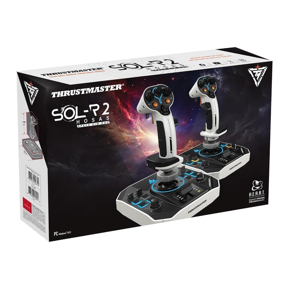Thrustmaster Sol-R 2 Flightstick Ambidextrous H.E.A.R.T. Space Sim for PC