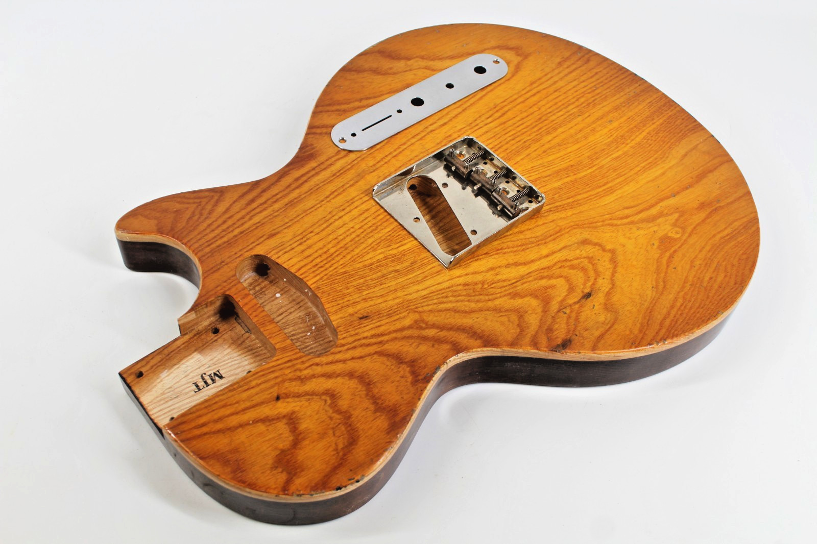 MJT OfficialCustom Vintage Aged Nitro Guitar Body Mark Jenny Swamp Ash Burst VTP