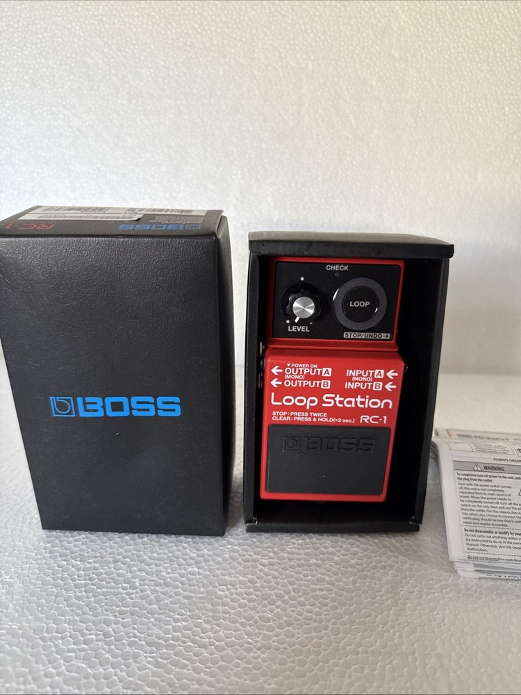BOSS RC-1 Loop Station Effects Pedal