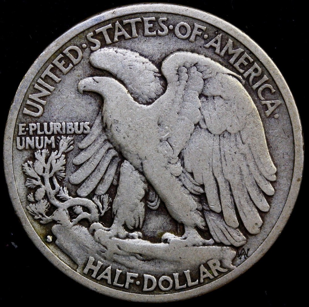 1934-S Walking Liberty Half Dollar VF #D9