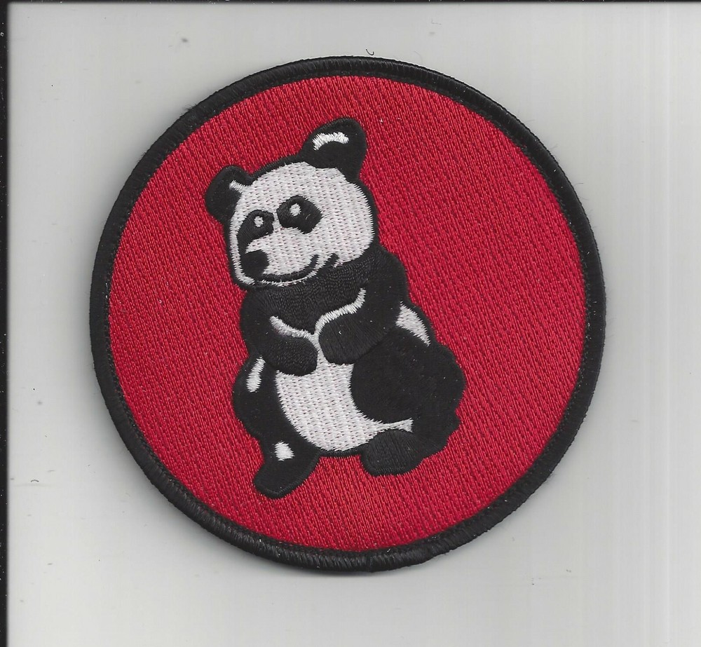 PATCH USAF 75TH FIGHTER SQ HERITAGE PANDA                      MS