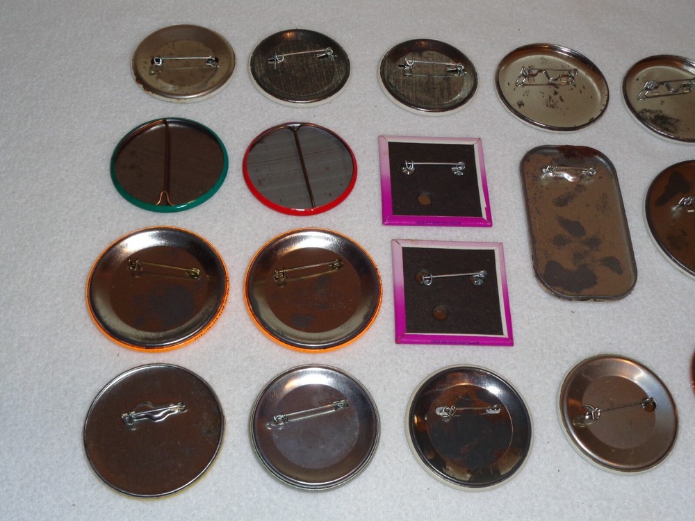 Computer Vintage Pinback Button Lot Computerworld Okidata Zenith Theos (18)
