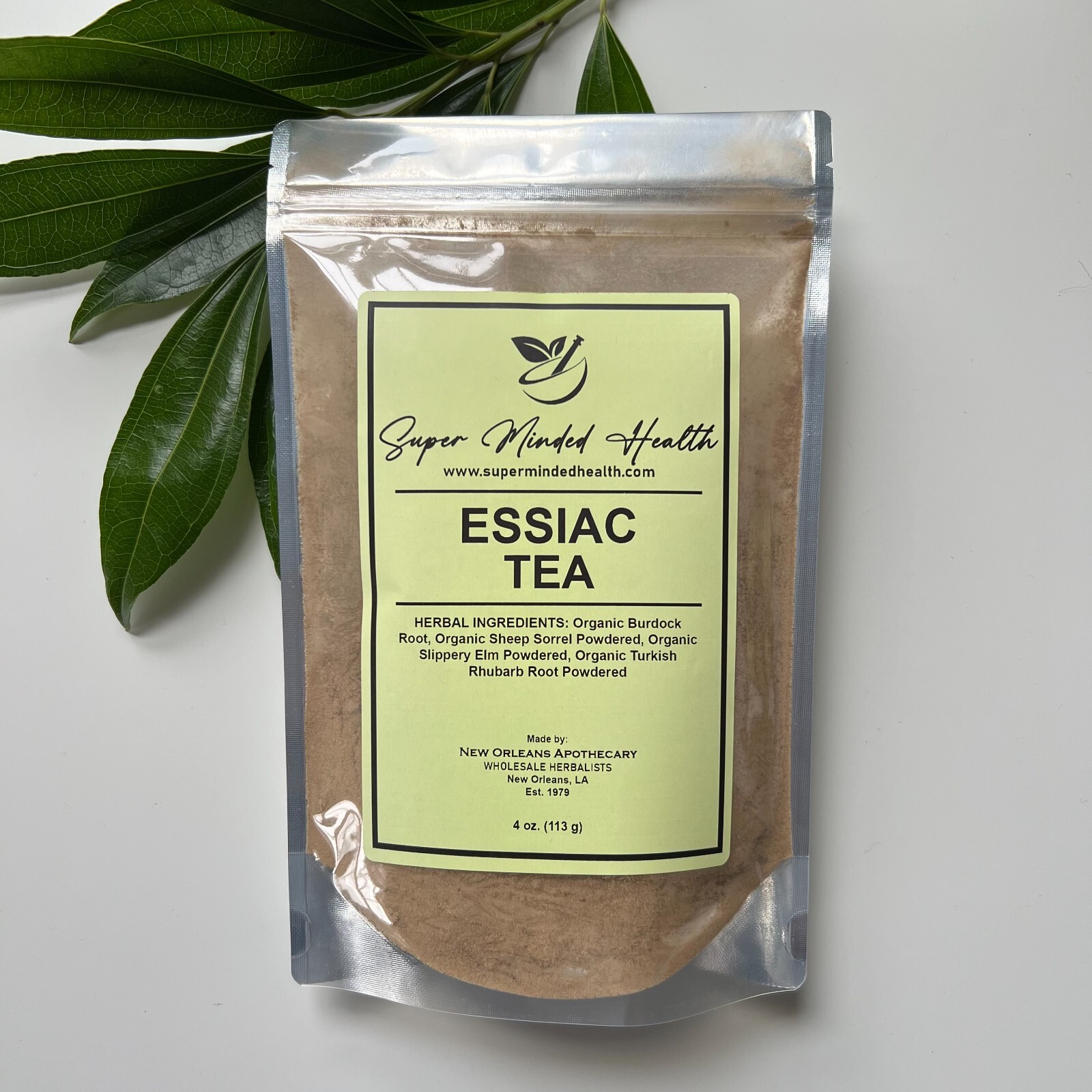 Organic Essiac Tea (32 Servings) Original Recipe from Nurse Caisse Herbal Tea Ca