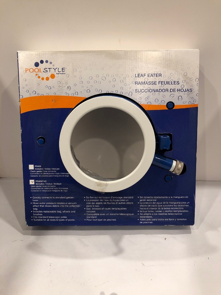 Pool Vacuum Cleaner Leaf Eater with bag hose suction
