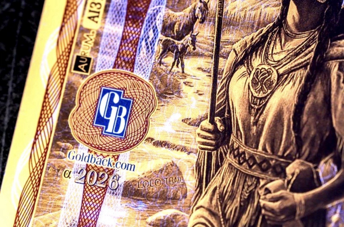 LOT 2 X IDAHO ALPHA GOLDBACK 24K GOLD BU 1/2 & 1 DENOMINATIONS PRE SALE 🔥