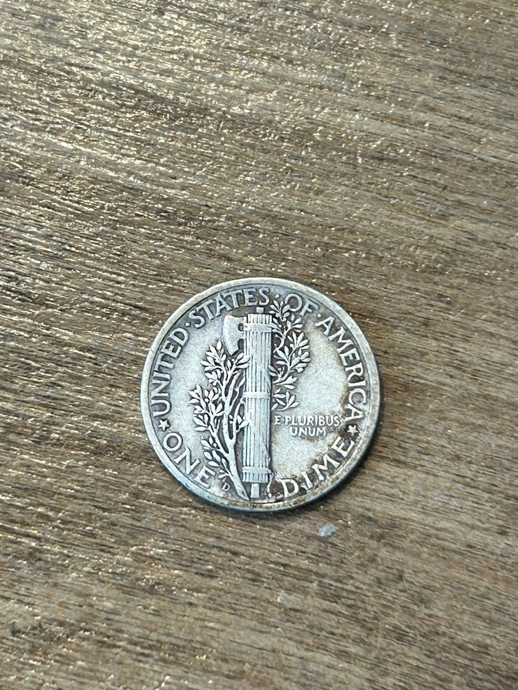 1944D Mercury Dime XF