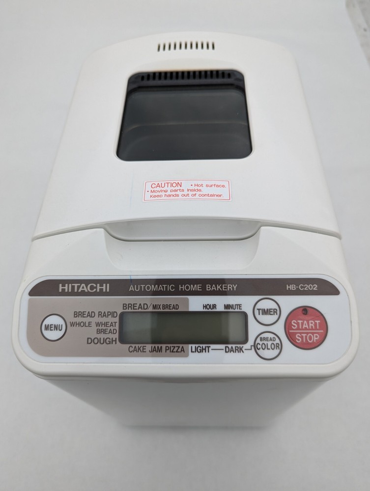 Vintage Hitachi Automatic Home Bakery HB-C202 Bread Machine Tested Without Box