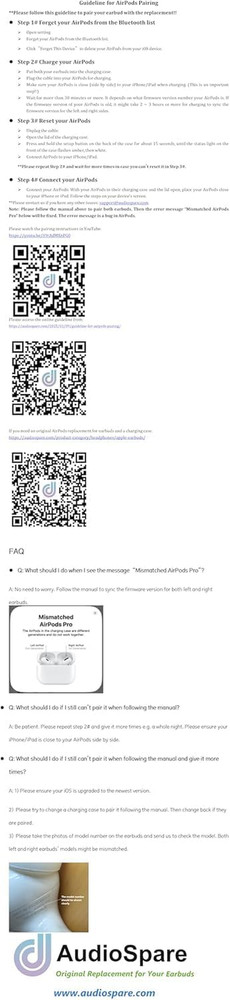 A2968 Charging Case Replacement for Airpods Pro 2Nd Generation (USB-C) – Compati