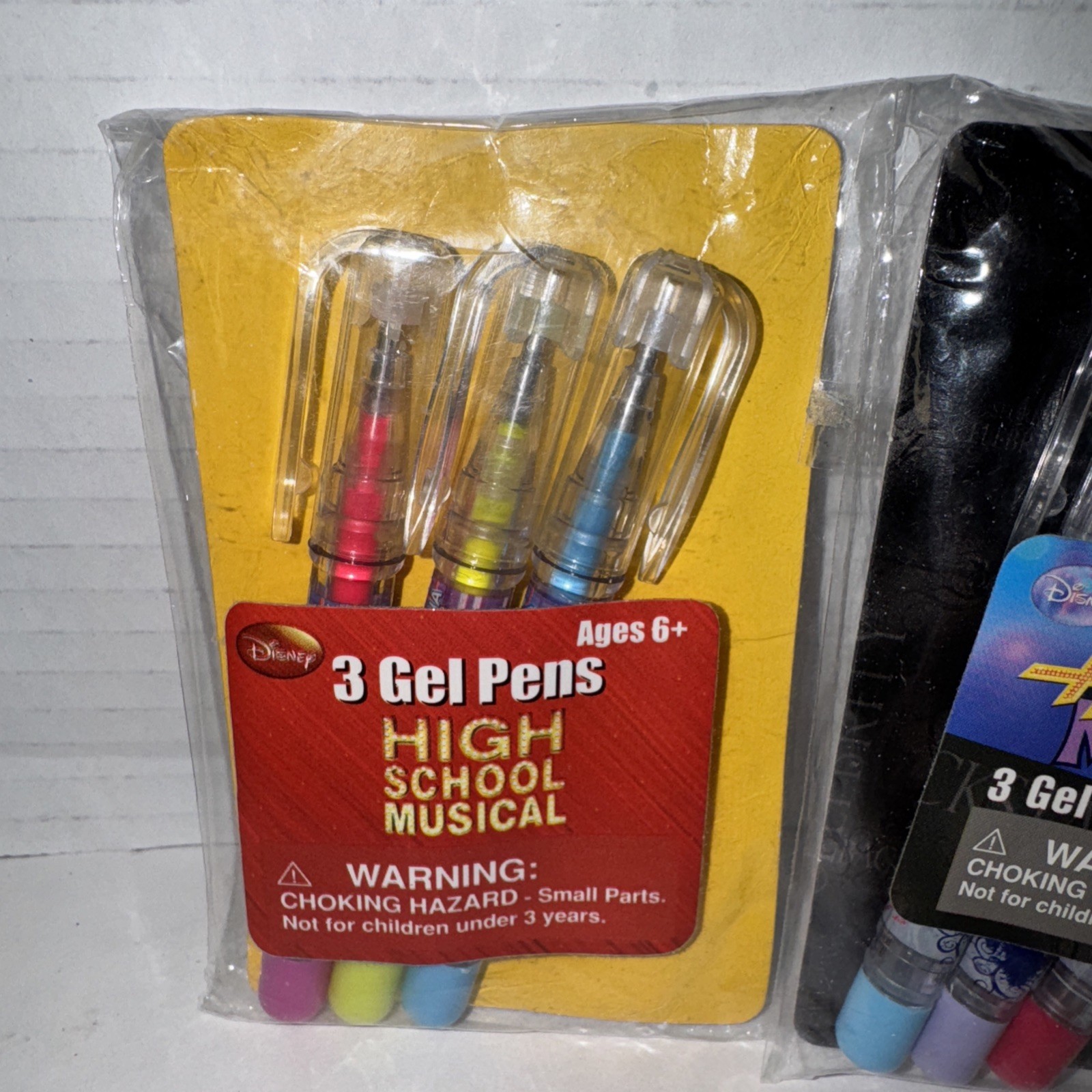 Disney Hannah Montana High School Musical Office Supplies Mini Gel Pens! Rare!!
