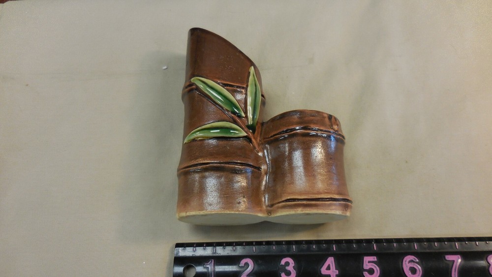 Ceramic Pottery Double Bamboo Shoot Vase PV451