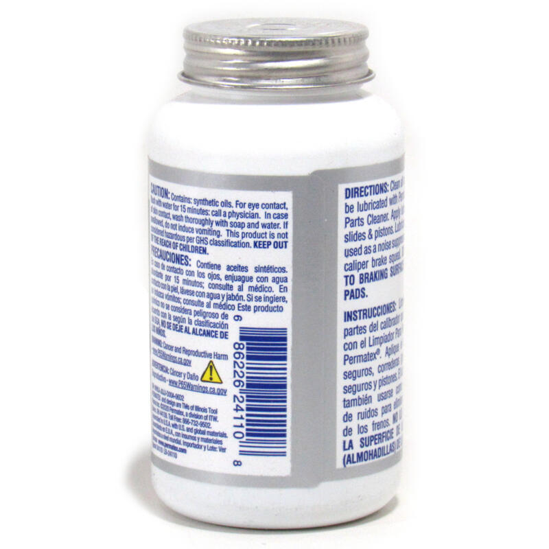 Permatex Brake Lubricant 24110; Ultra Disc 8oz Caliper Lube