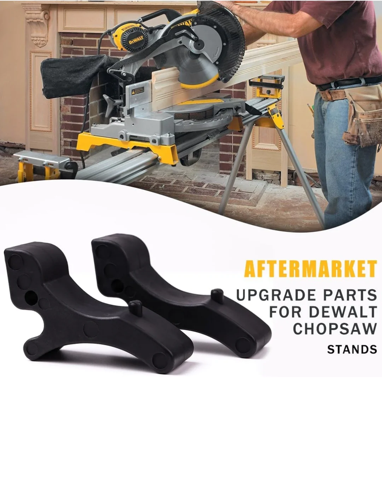 Black Replacement Mounting Bracket Clip levers for Dewalt DW7231