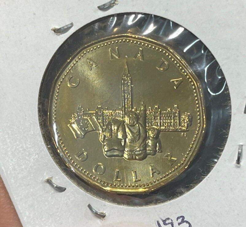1992 Canada One Dollar Excellent BU Condition High Value