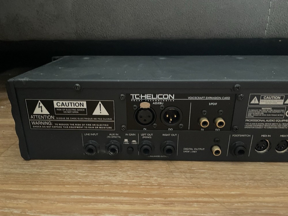 TC Helicon Voice Prism Plus Vocal Processor SHIPS FREE!