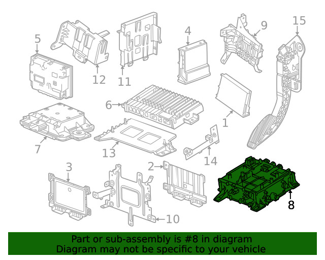 Genuine GM Control Module 24066745