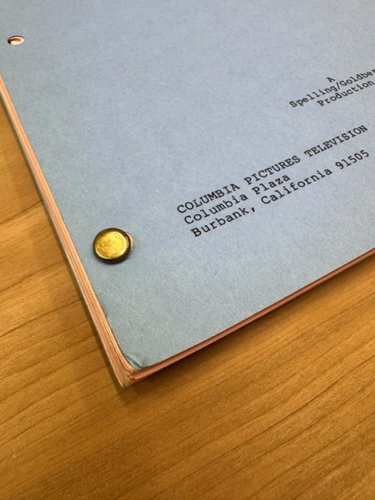 TJ HOOKER - WIlliam Shatner - Tv Show Script Final Draft - "Buck Rogers"