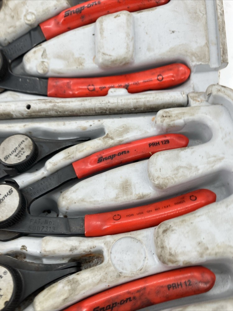 Snap On Tools Convertible Internal External Retaining Snap Ring Plier Set PRH406