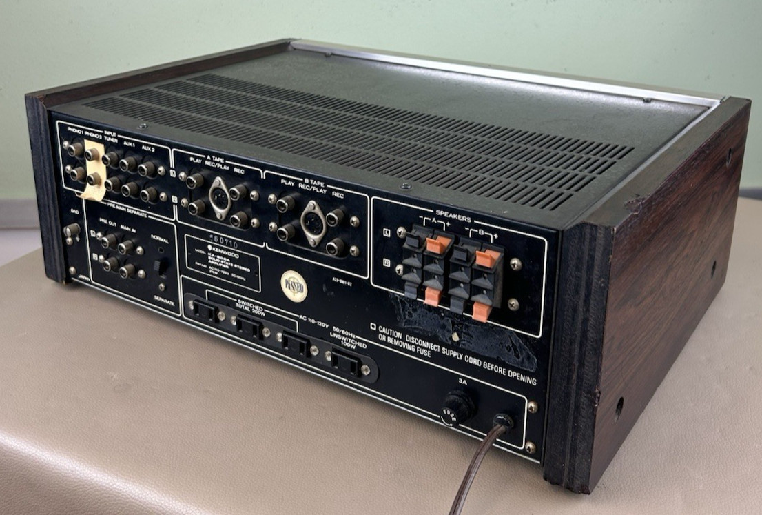 KENWOOD KA-6004 STEREO INTEGRATED AMPLIFIER
