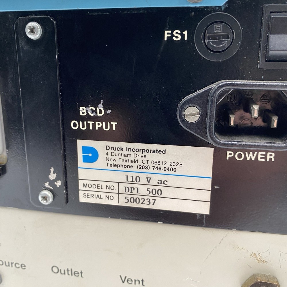 Druck DPI 500 Digital Pressure Indicator