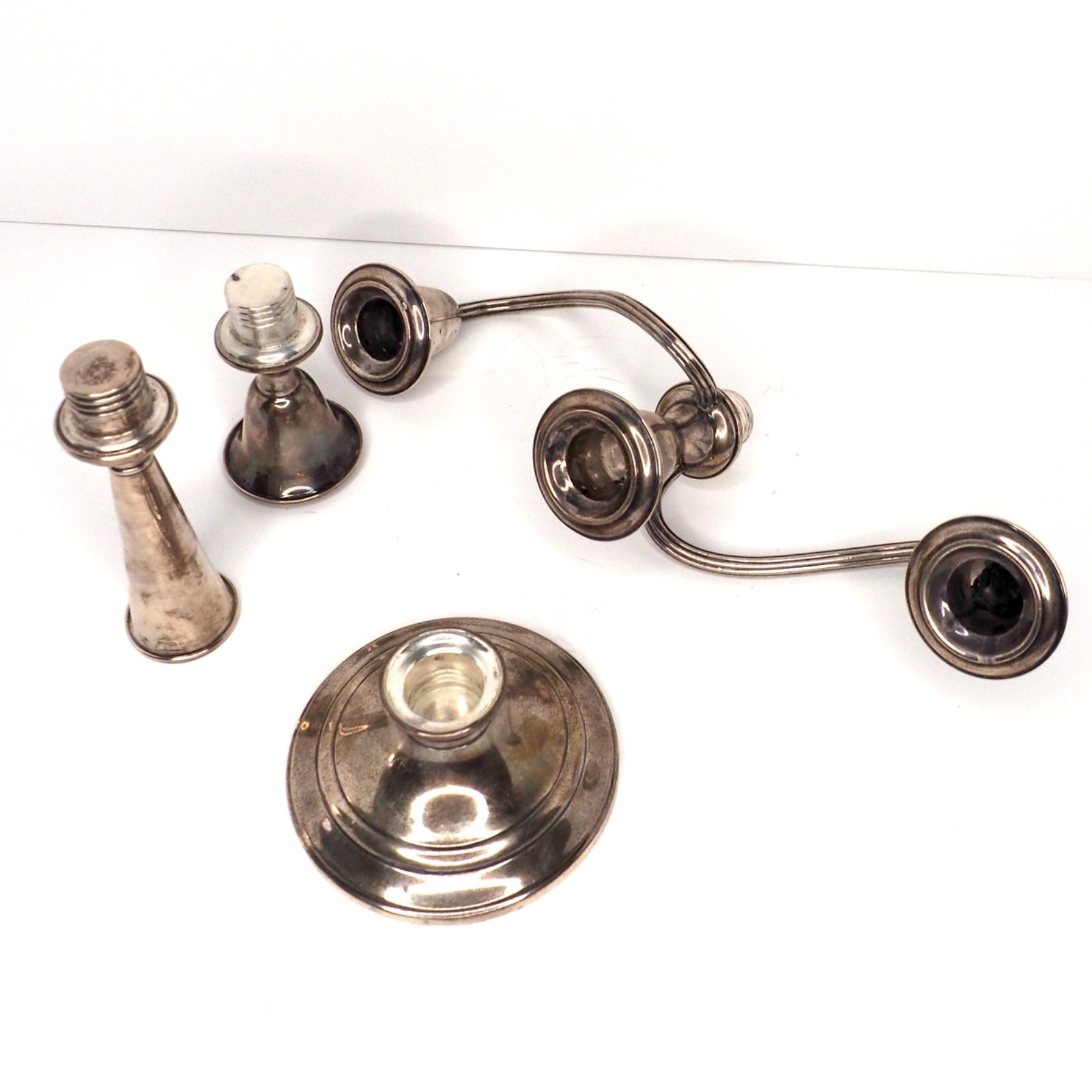 Sterling Silver Vintage Gorham Candelabra Candle Holder 808/1 $SILVER$ ~836g~