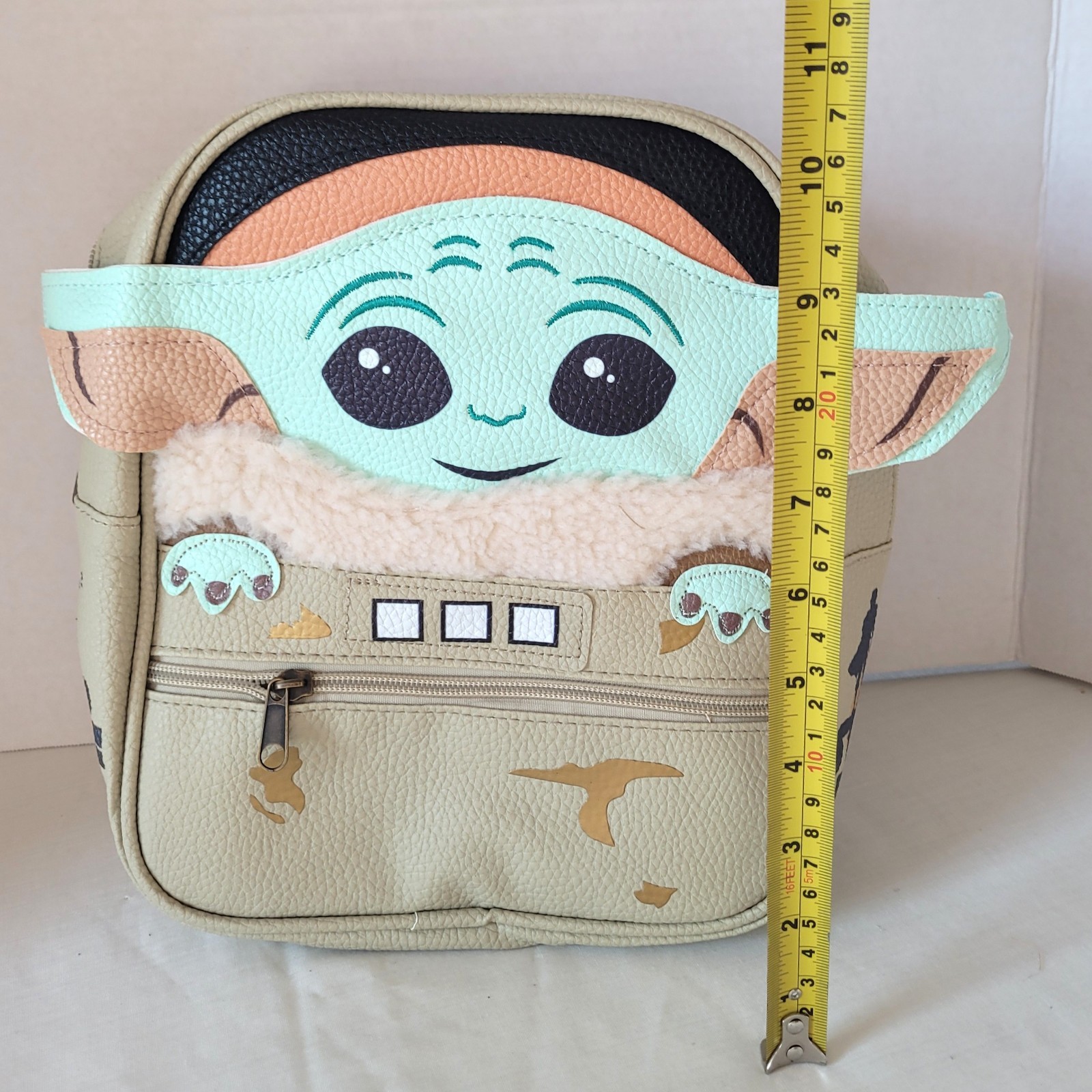 Star Wars Grogu Baby Yoda Mini Backpack NWT Faux Leather Mandalorian