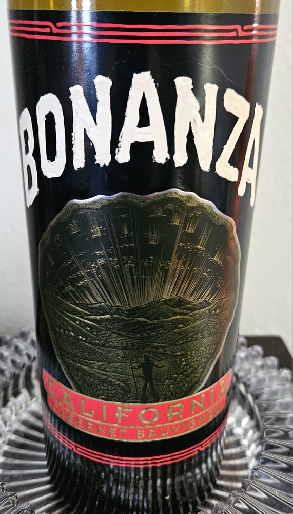 Bonanza Cabernet Sauvignon EMPTY Wine Bottle