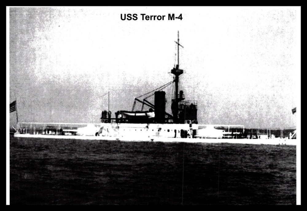 Postcard USS Terror M-4 LP1