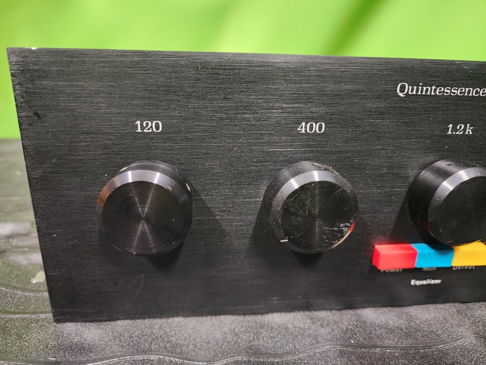 Vintage QUINTESSENCE GROUP AUDIO Stereo Equalizer EQ
