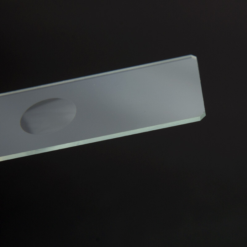 Reusable Laboratorial Single Concave Liquid Blank Microscope Glass Slides 5pcs