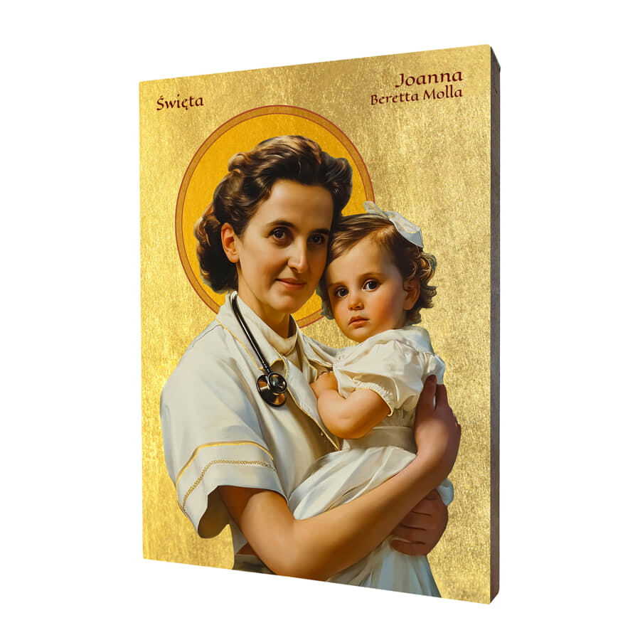 Saint Gianna Beretta Molla Icon