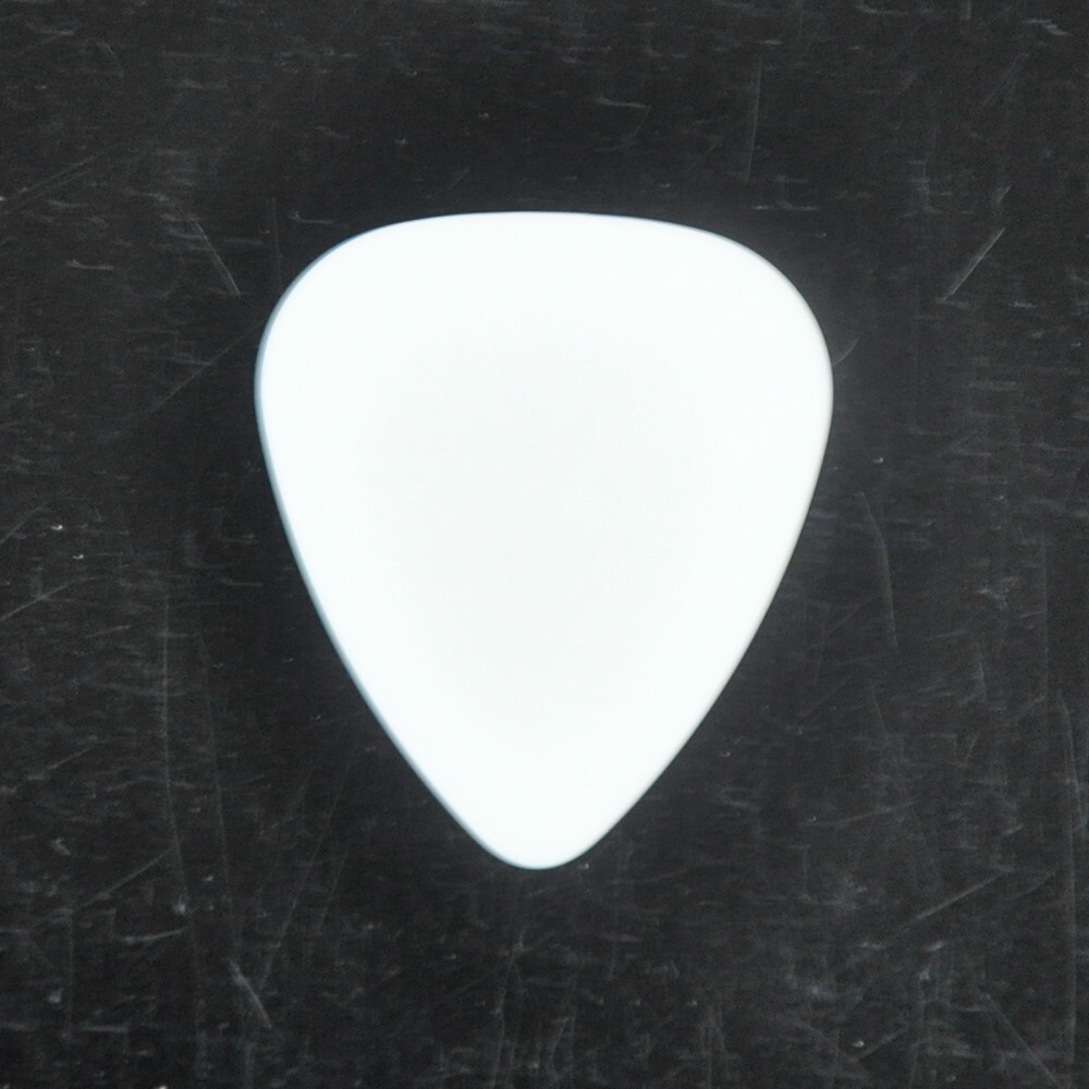 100pcs Medium 0.6mm 351 Delrin Guitar Picks Plectrums White