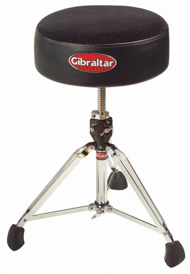 GIBRALTAR PRO EXTRA THICK PADDED DRUM SET THRONE HARDWARE SEAT - 9608SFT