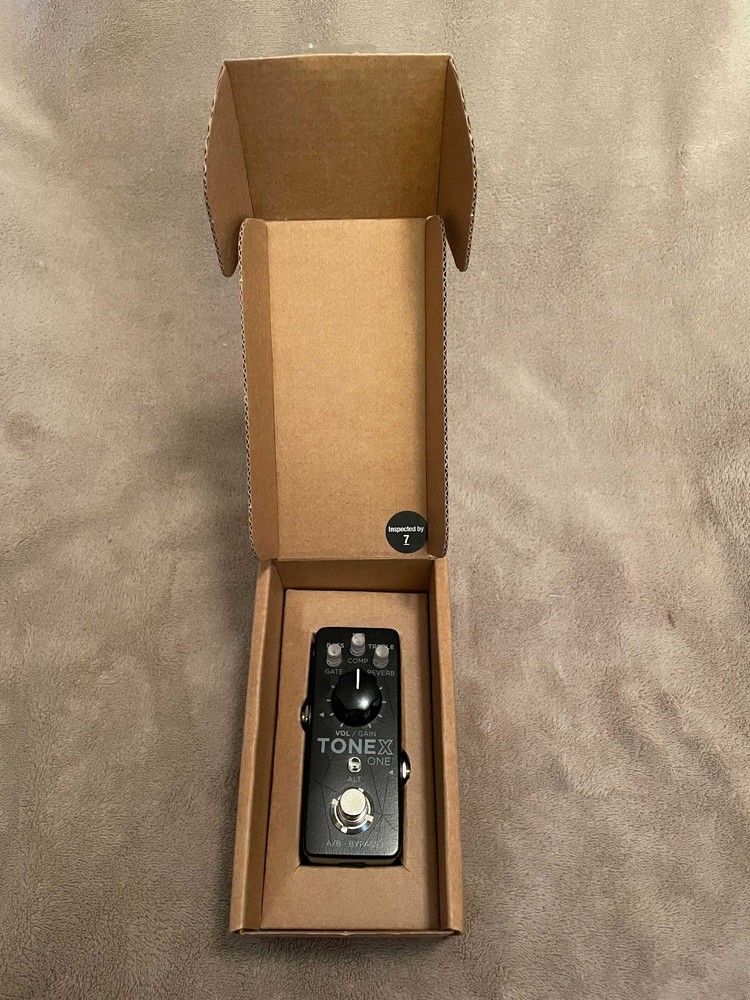 IK Multimedia TONEX ONE Amp/Cab/Effect Modeling Pedal w/ Original Box & Cable