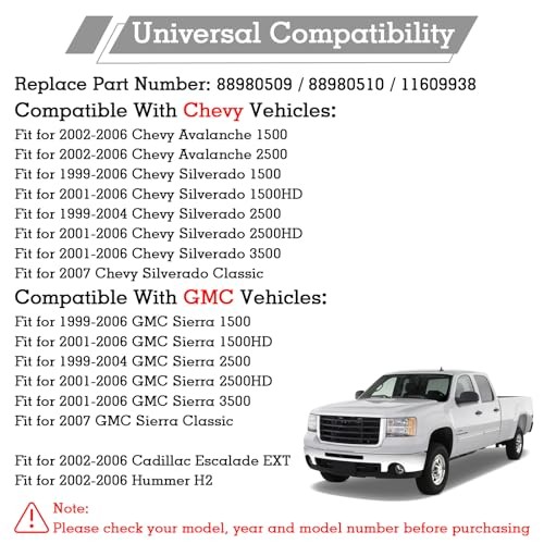 Tailgate Cable Strap, Tailgate Replacement Parts, Rear Tailgate Cables 88980510