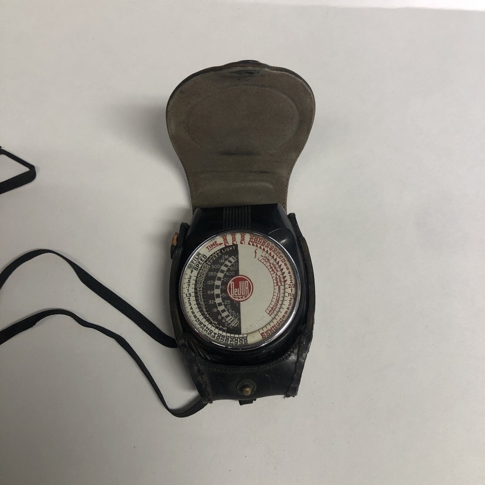 Vintage DeJUR Light Exposure Meter Model 40. Working.