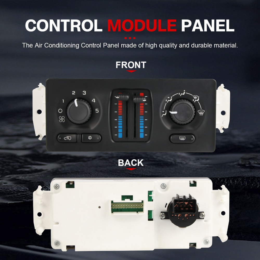 For Chevy GMC Cadillac AC Control Panel Climate Control Module 599-210XD