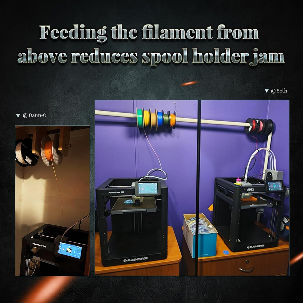 FLASHFORGE AD5X 3D Printer,Multi-Color 3D Printing,Max 600Mm/S High Speed,Fully