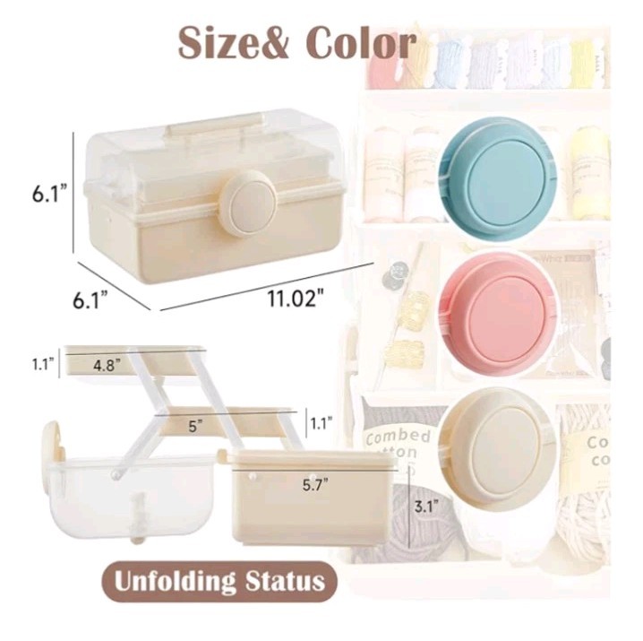 3 Layer Craft Storage Box