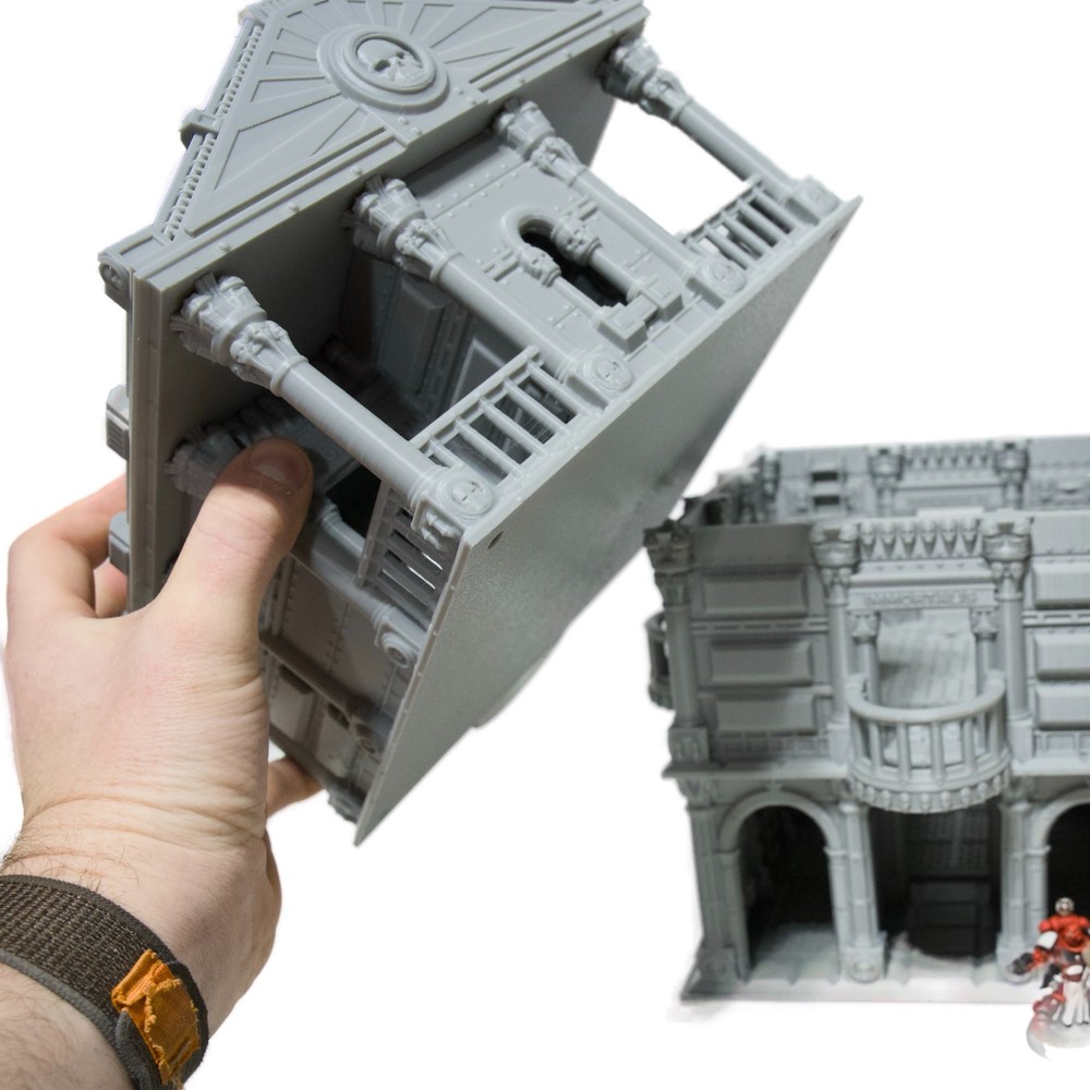 Zorpsector Rome - Sci-Fi Wargaming Mortuary: 3D Printed
