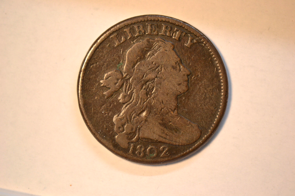 1802 Draped Bust Large Cent- Nice Very Fine