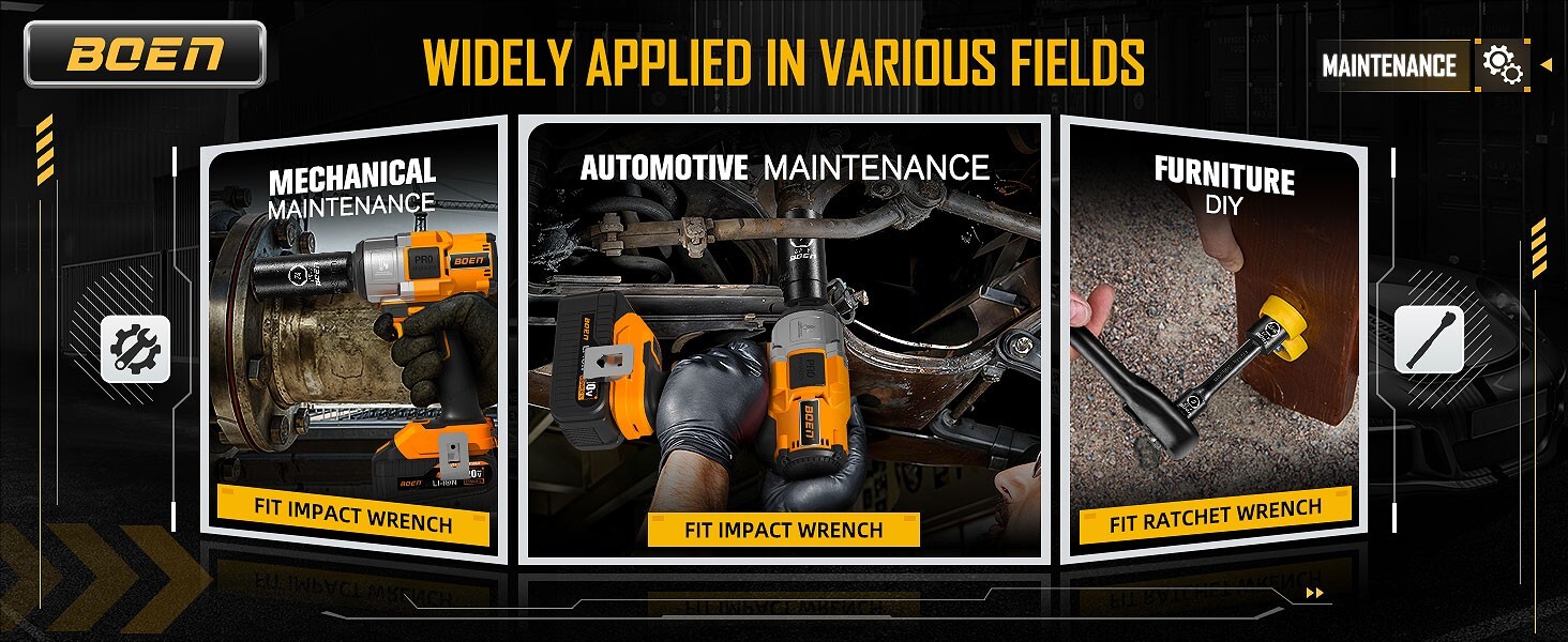 72 Pcs 1/2" Drive Impact Socket Set,Standard SAE (5/16"-1-1/4") & Metric(8-24mm)