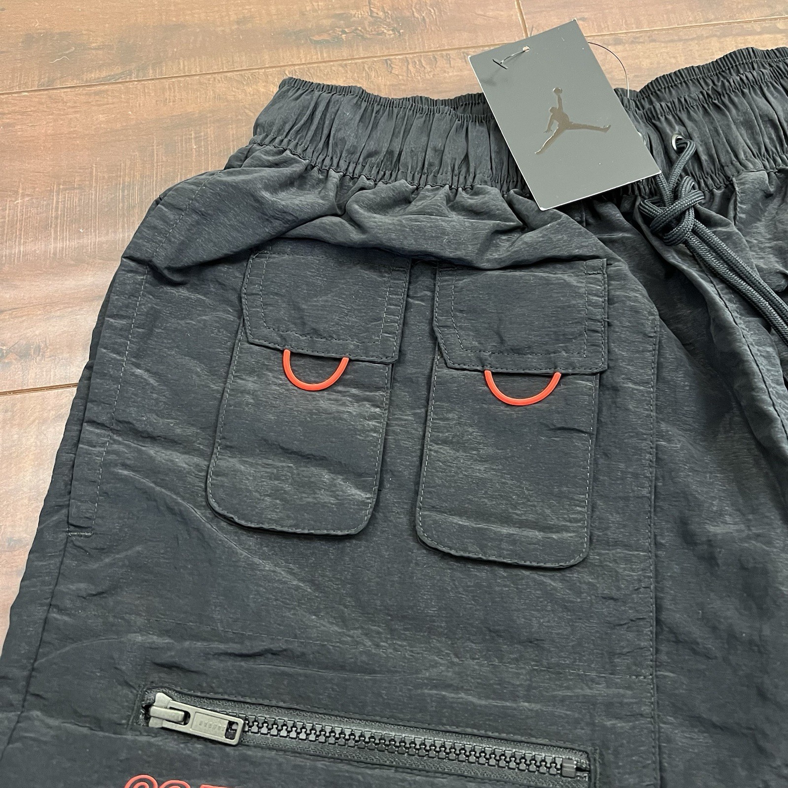 Nike Air Jordan 23 Engineered Utility Multi Pocket Shorts CN7298-011 Mens Size L