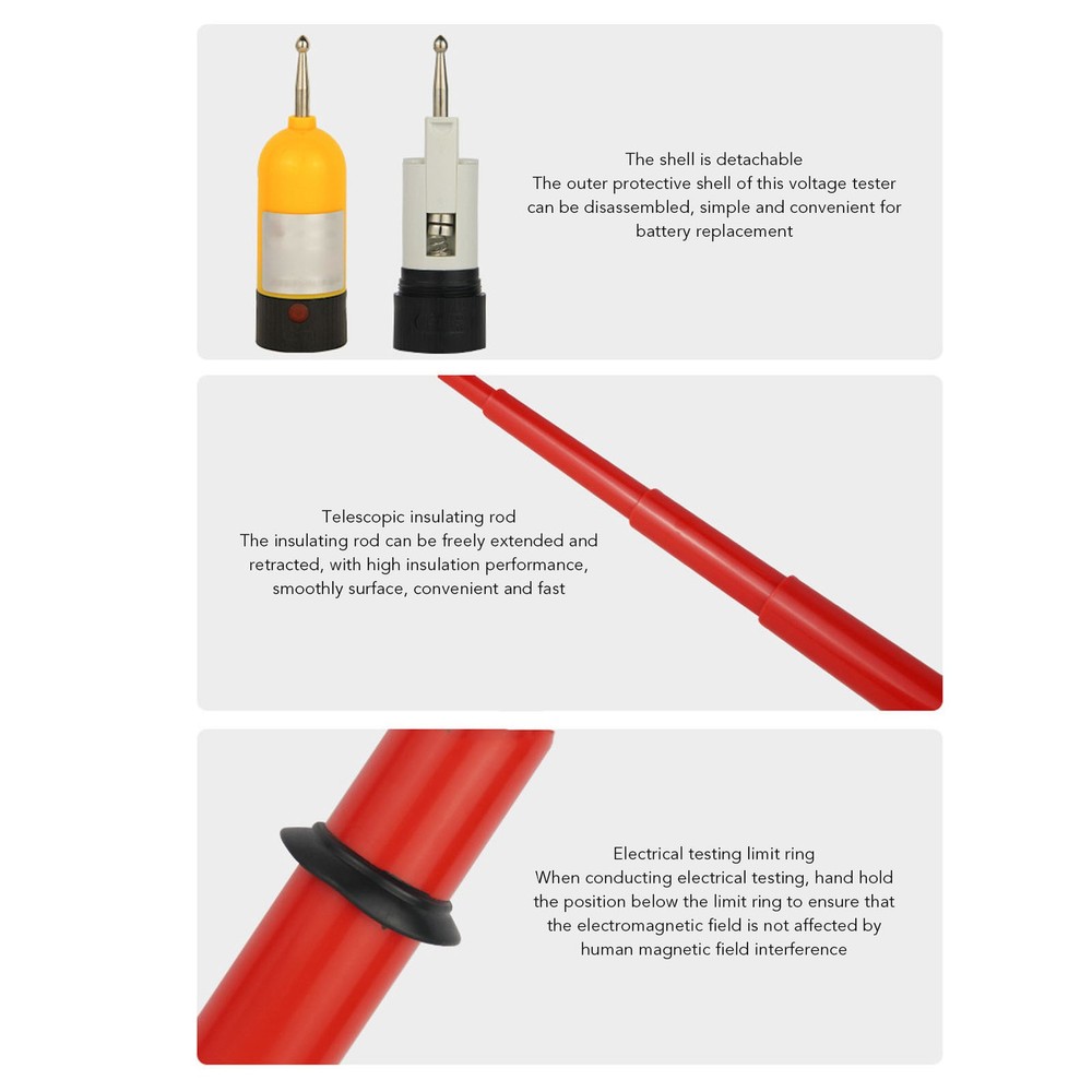 35KV Voltage Tester With High Sensitivity For Accurate Testing For Construction