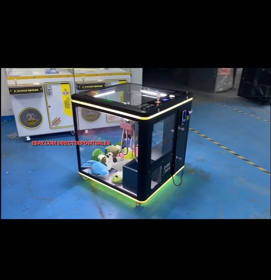 CUBE BOX Claw Machine Prize,Skill Redemption Vending Machine Arcade COIN-OP