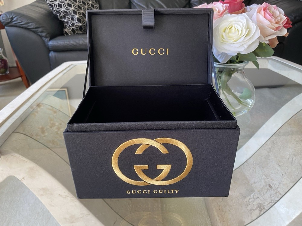 Gucci Guilty Black Satin Storage Box